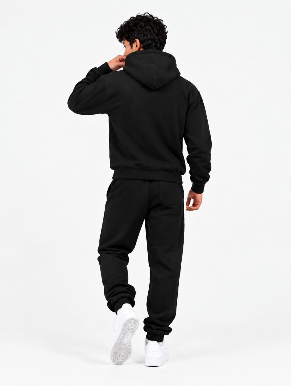 Premium Black BMW Motorsport Hoodie & Jogger Co-Ord Set