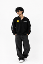 Ferrari Henley Waffle Tshirt